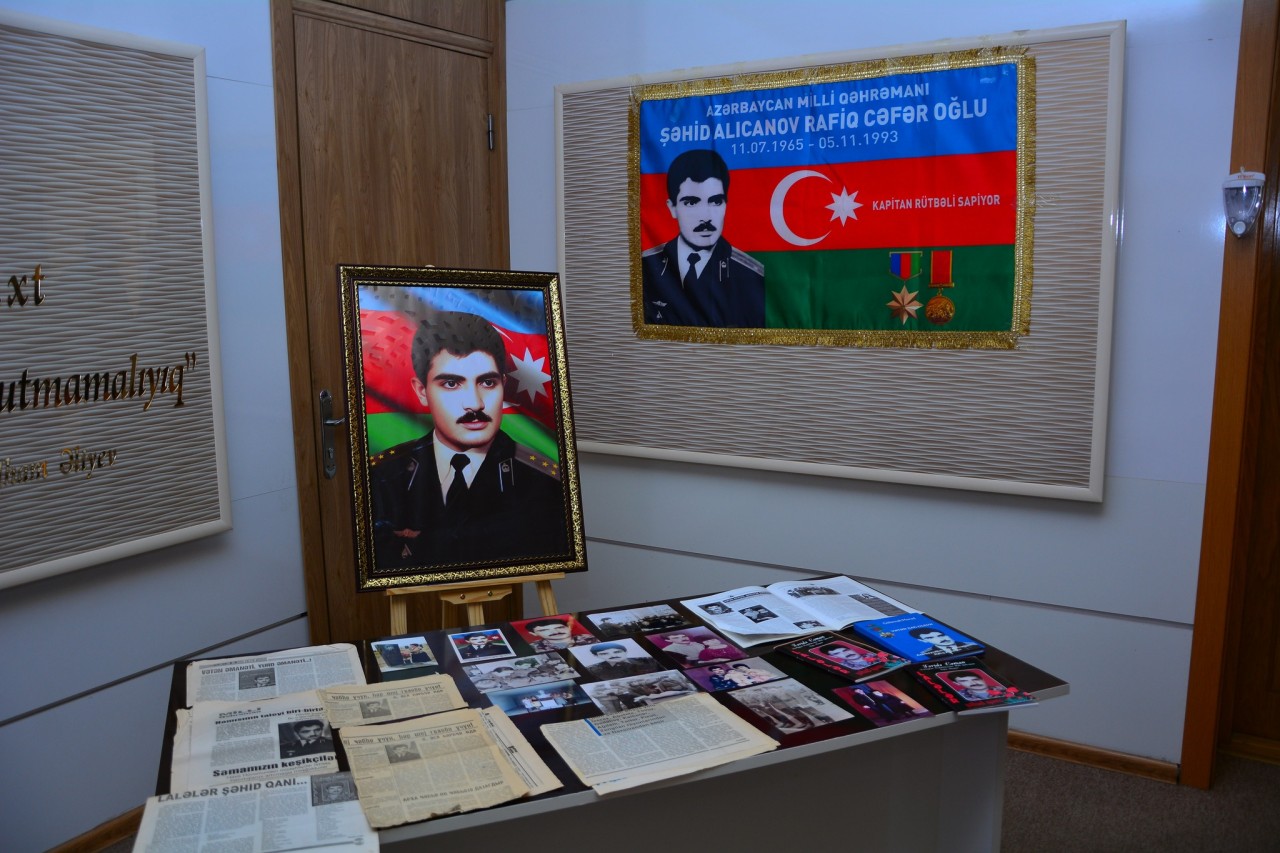 Ağstafada Milli Qəhrəman Rafiq Alıcanovun 60 illik yubileyi qeyd edilib - FOTOLAR